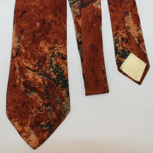 Phenix Abstract Silk Tie